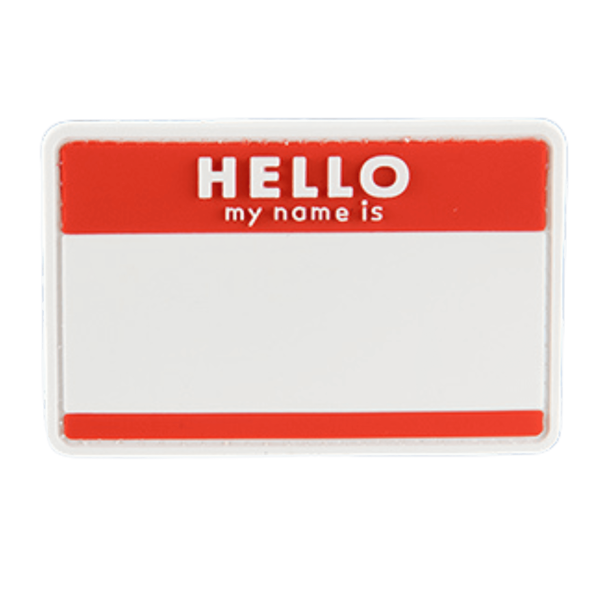 G-FORCE Hello My Name Is... PVC Morale Patch