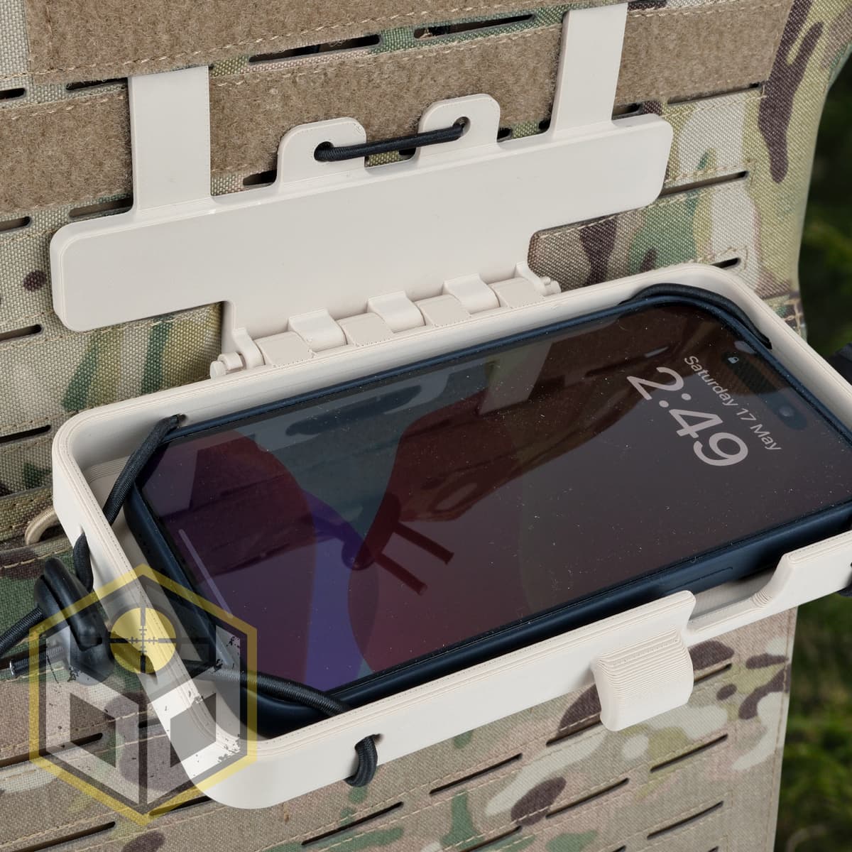 Molle Phone Case Holder – iPhone 12-15 – Storm 152-77 (PC07) 025 — image 2