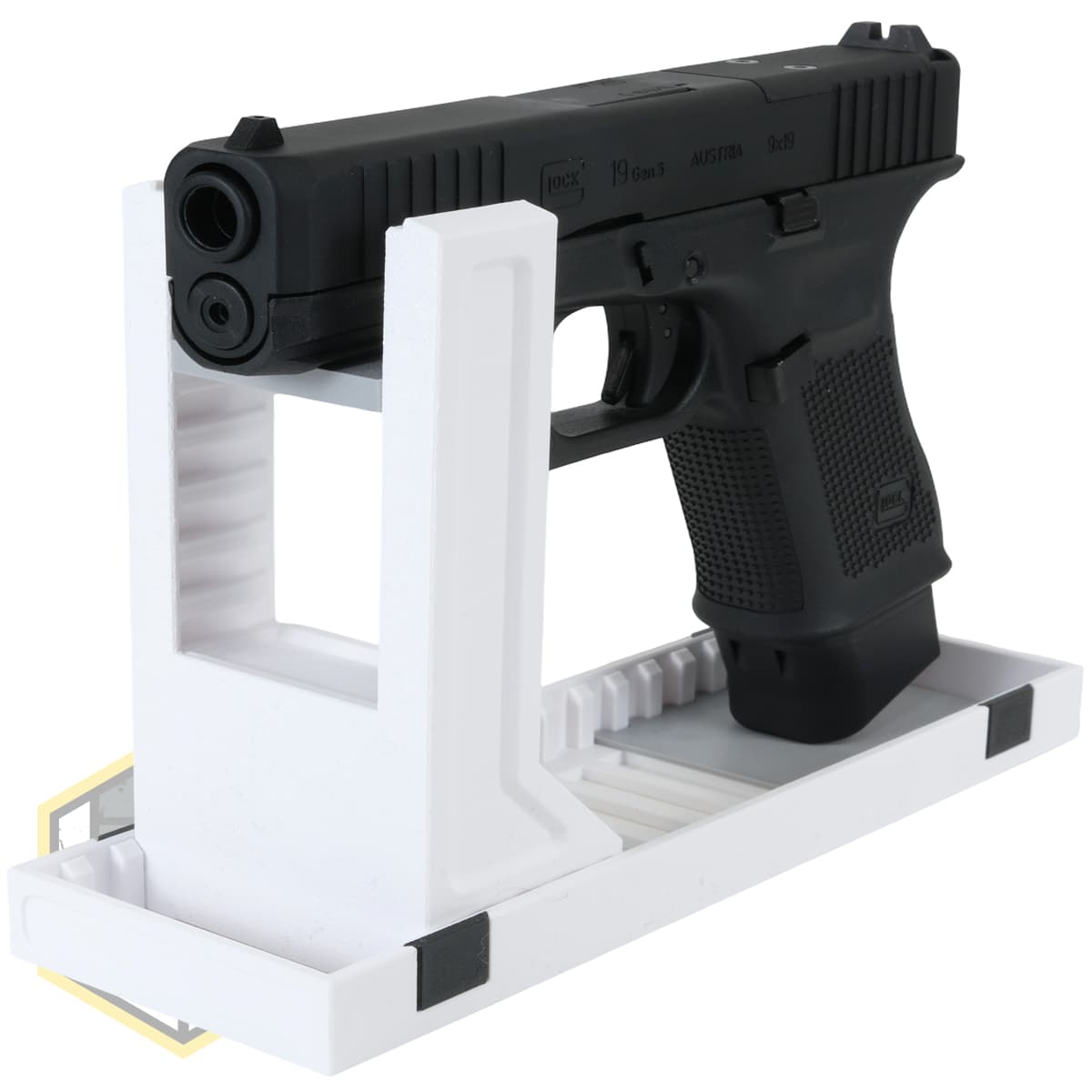 Pistol Stand Set White (UM1W) 039