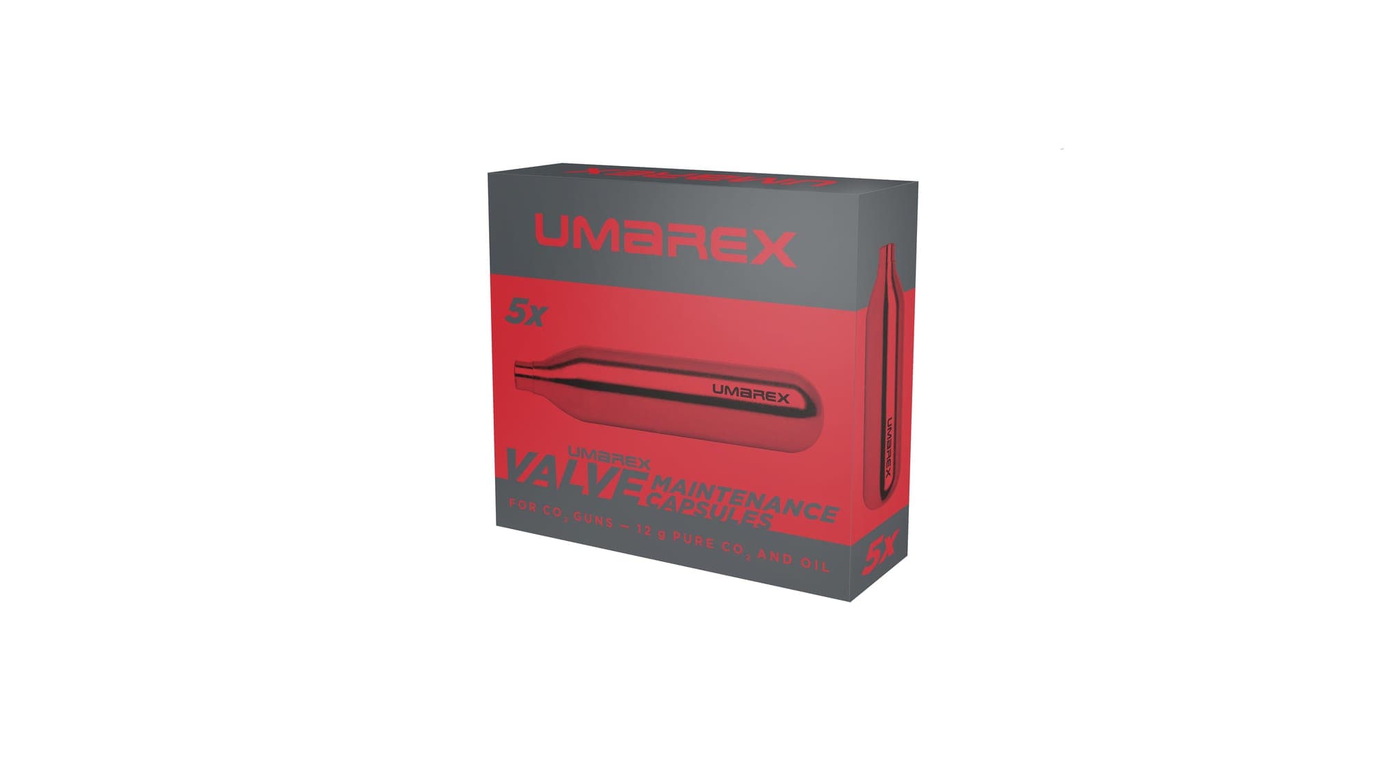5X BOMBOLETTE CO2 LUBRIFICANTI DI MANUTENZIONE – UMAREX