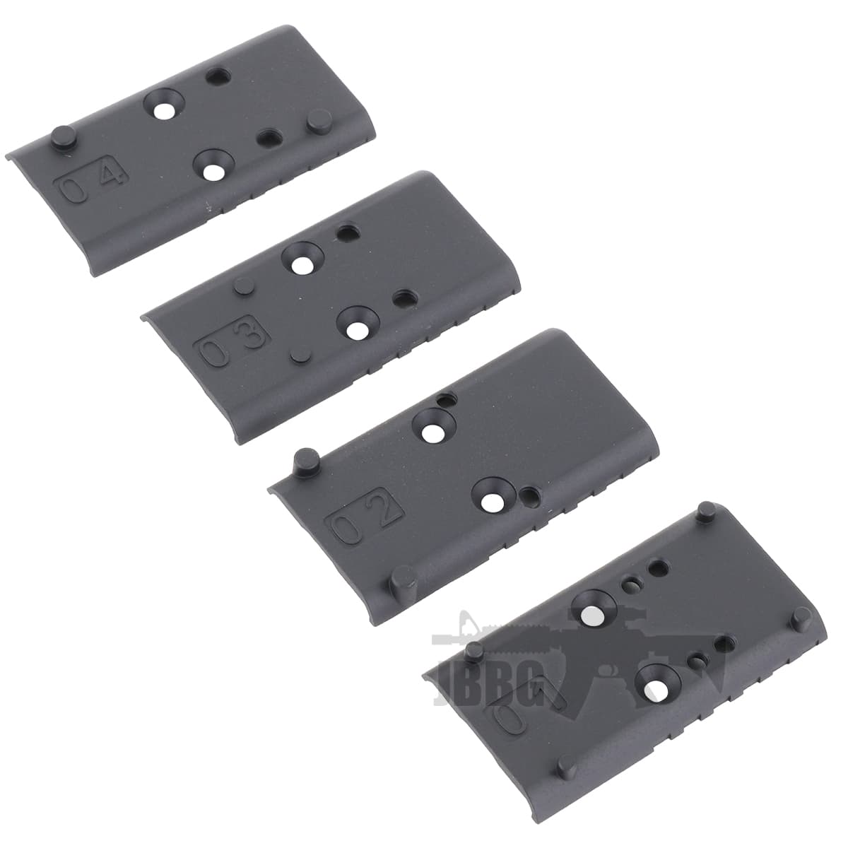 Adapter Plates MOS 1, Set of 4 Airsoft