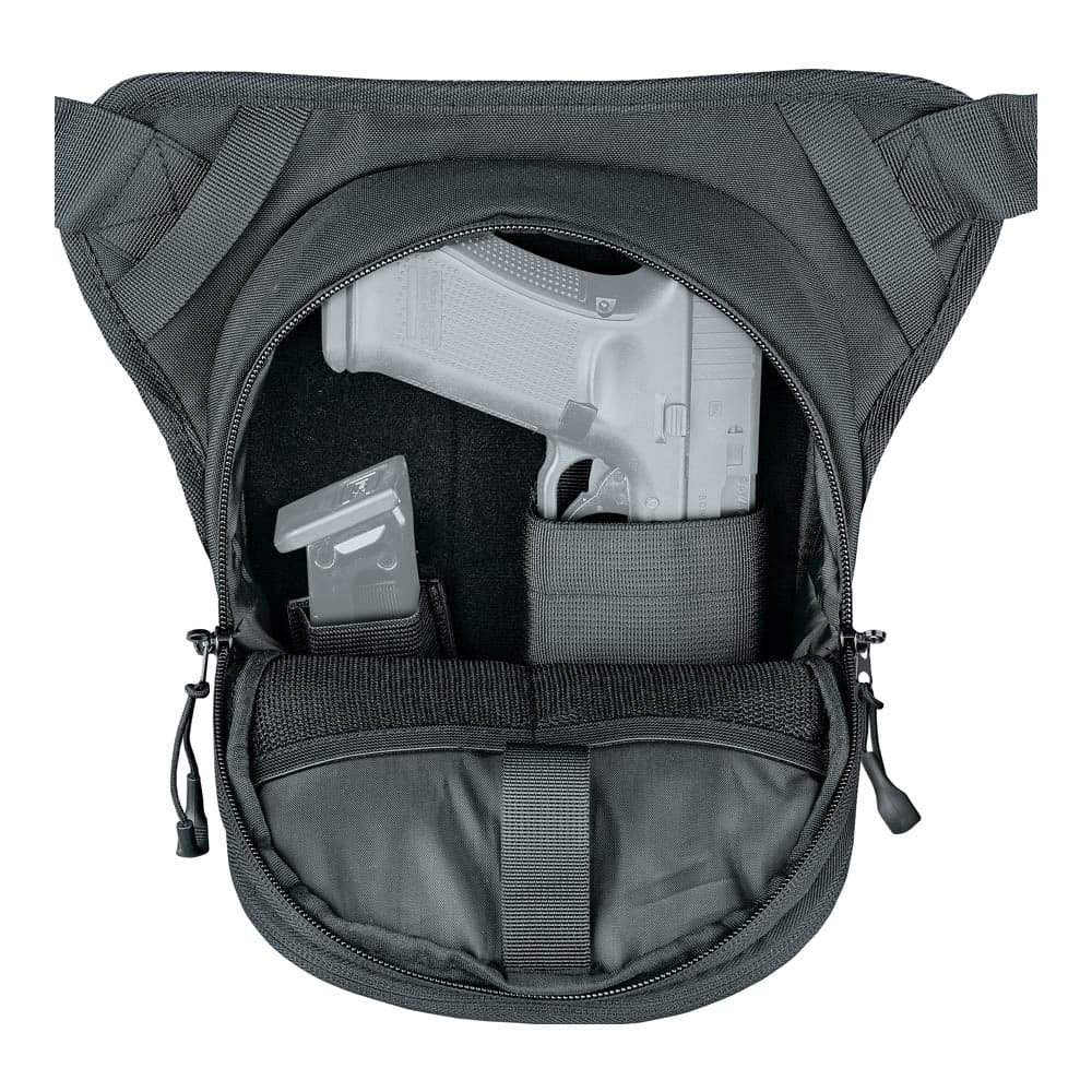 Duty Concealed Pistol Carry Case Waist Bag Holster