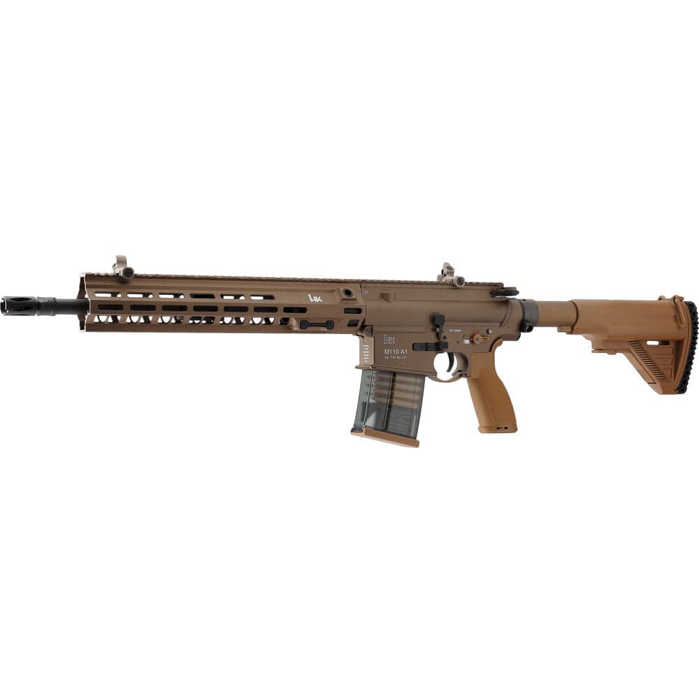 H&K HK M110 A1 DMR AEG Airsoft Rifle Brown — image 2