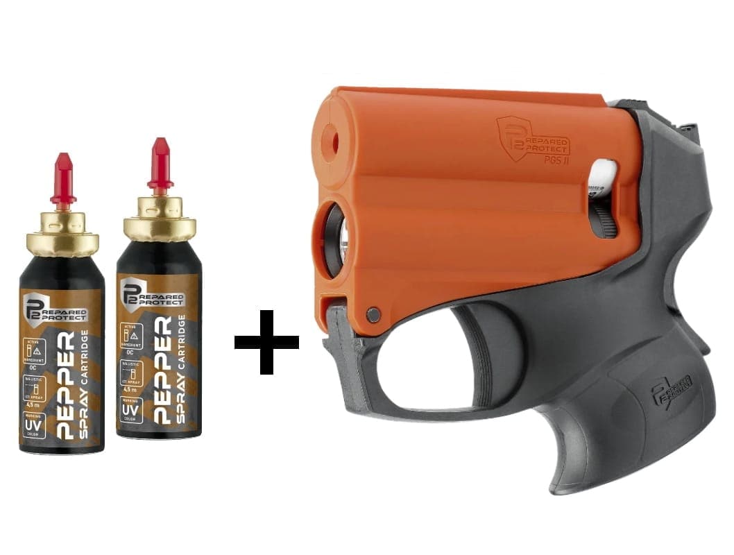 KIT PISTOLA SPRAY PEPERONCINO P2P PGS II + RICARICA PEPPER – UMAREX