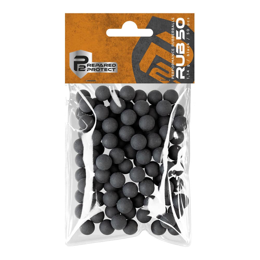 P2P Performance High Quality Rubber Balls .50 Ammo 50 Pack