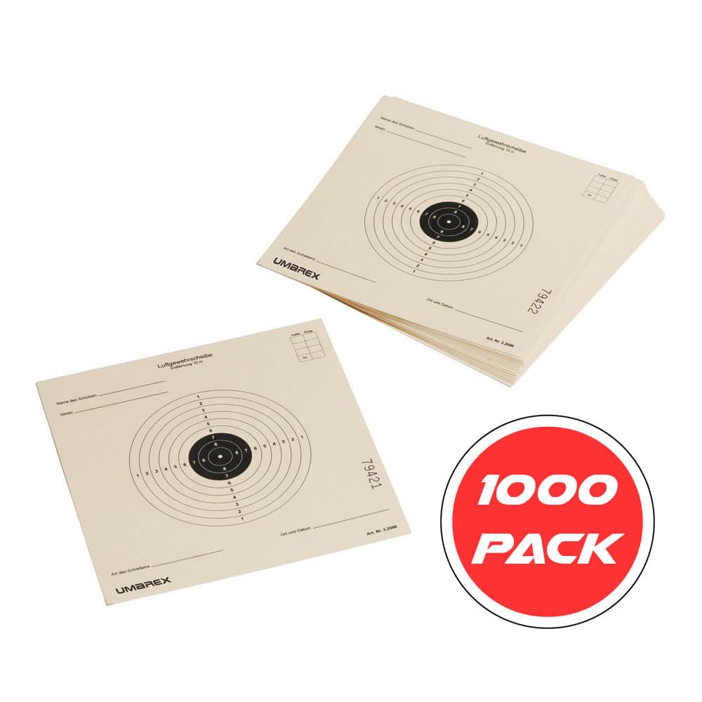 Shooting Paper Targets 14x14cm 1000 Pack — image 2