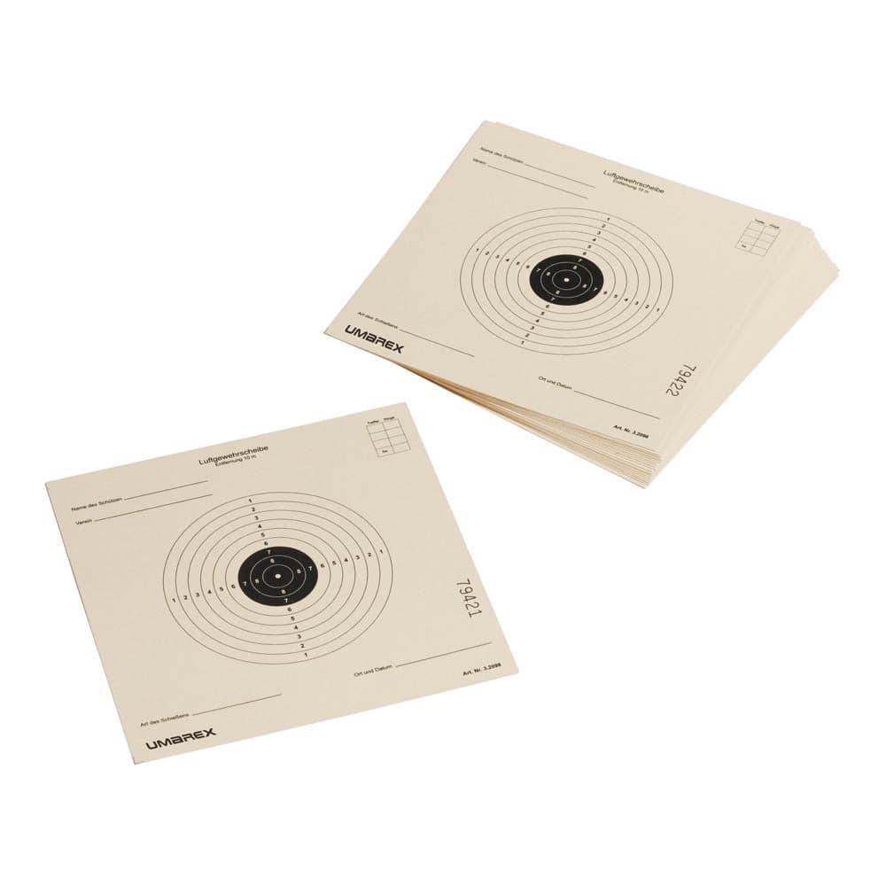 Shooting Paper Targets 14x14cm 1000 Pack