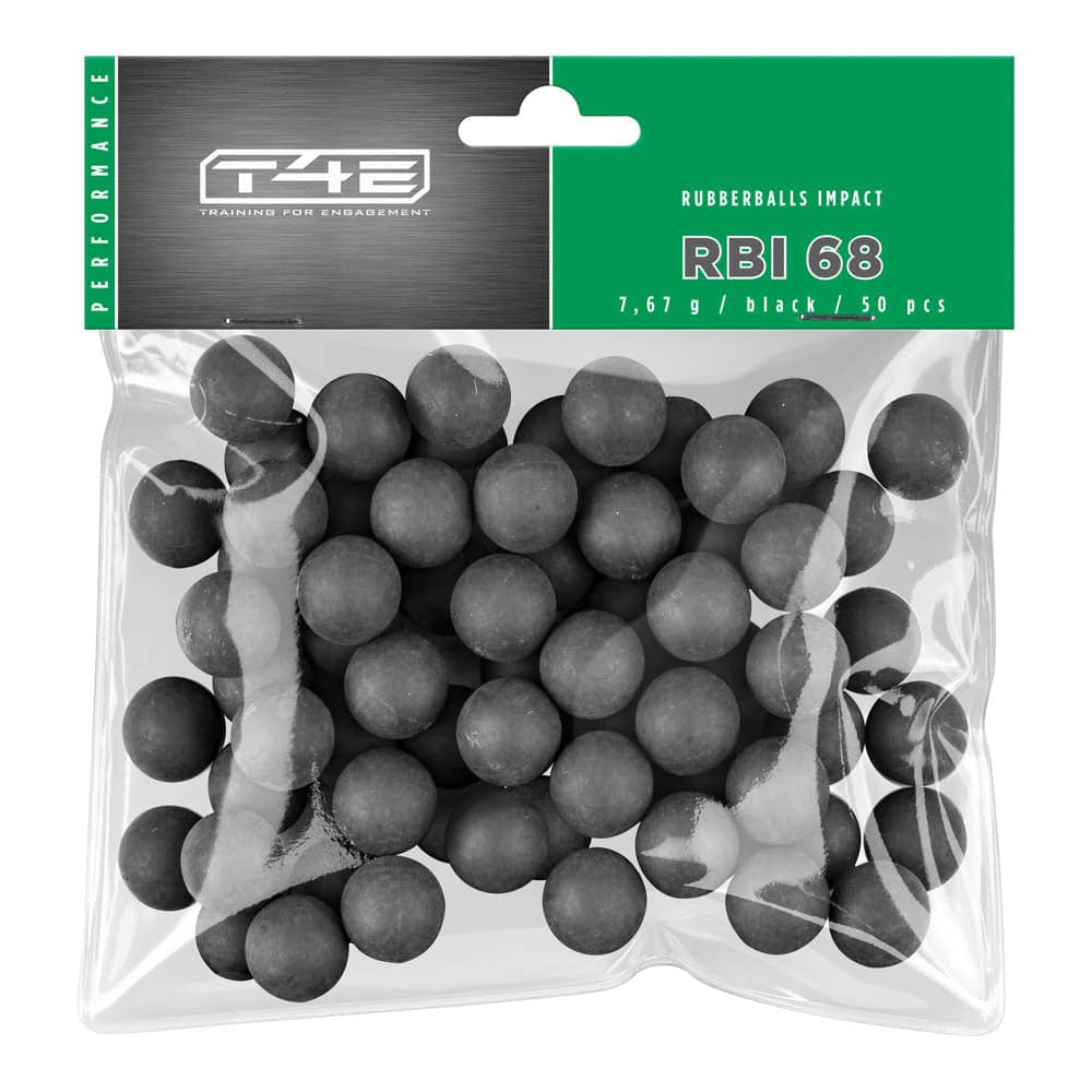 T4E Performance RBI .68 Rubber Training Ammo Balls 50 Pack