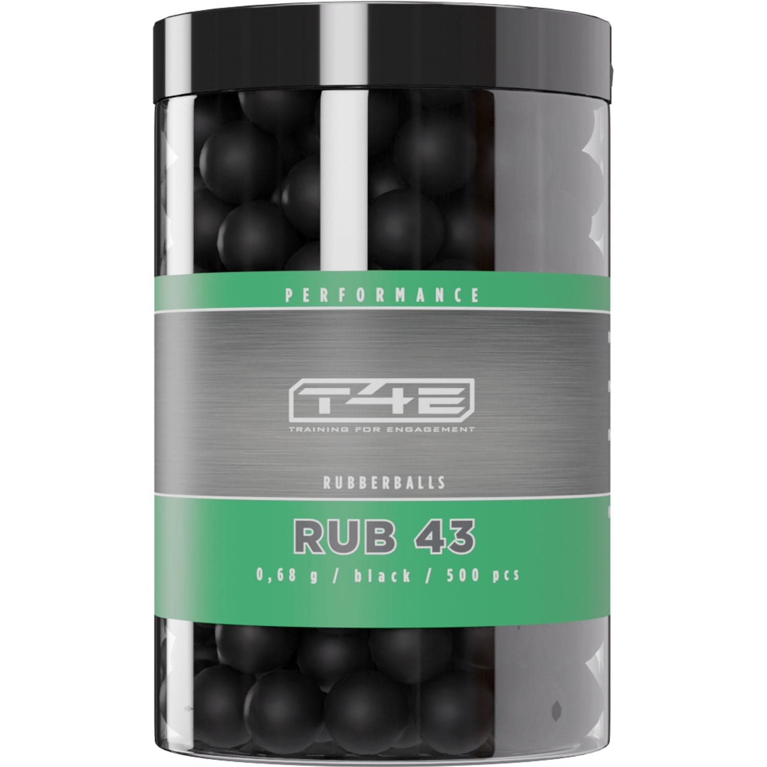T4E Performance RUB .43 0.68 g Pellets Balls 500