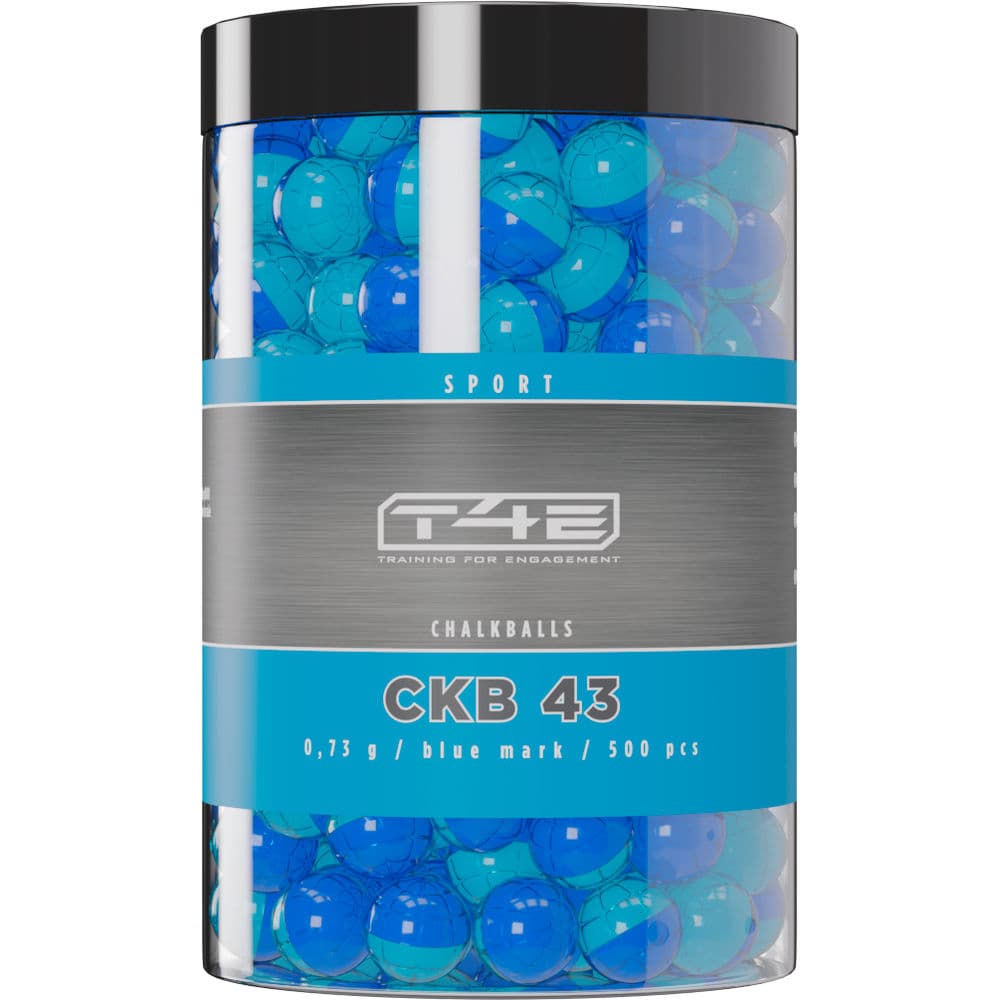 T4E Sport Blue Chalk Balls .43 Ammo Pellets 500 pcs — image 2