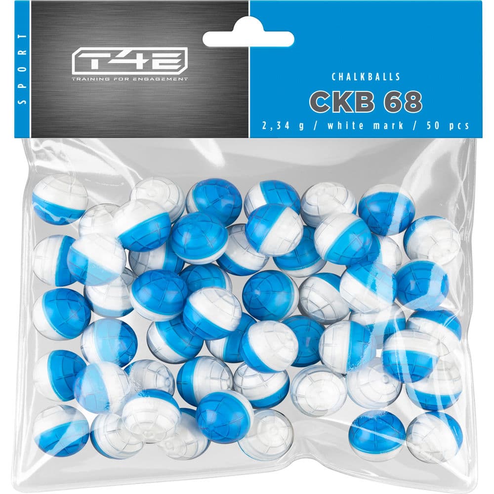T4E Sport CKB Chalk Ball Marker Pellets .68 Ammo