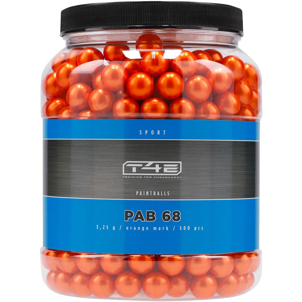 T4E Sport Paintballs .68 Orange Pellets 500 pcs