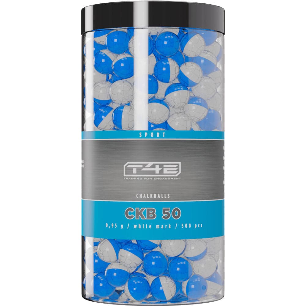 T4E Sport White Chalk Balls .50 Ammo Pellets 500 pcs