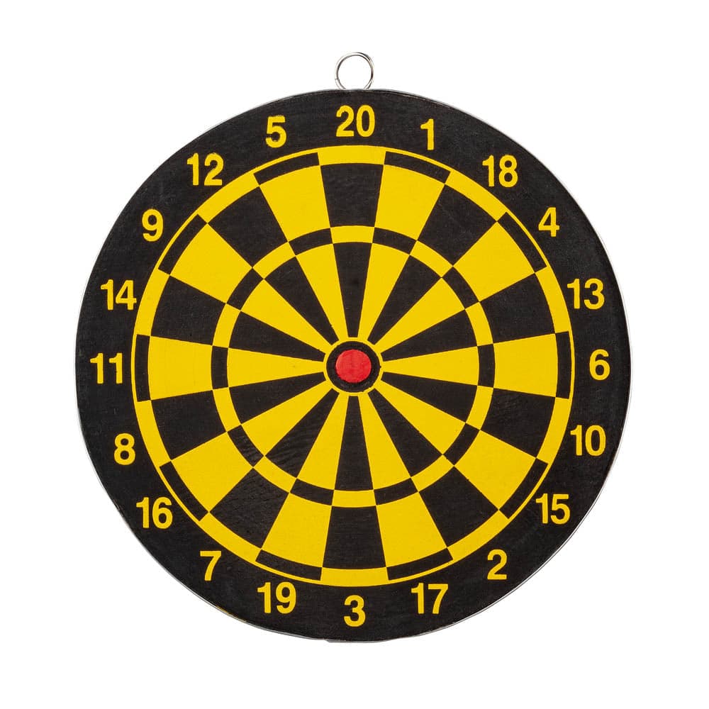 Target Rifle Dartboard Double Sided