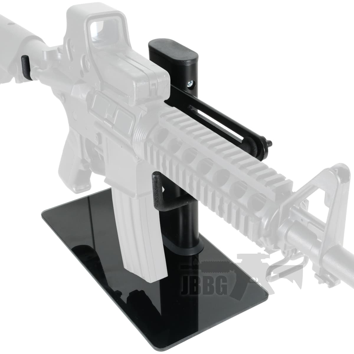 Gun Display Stand with Glass Base — image 3