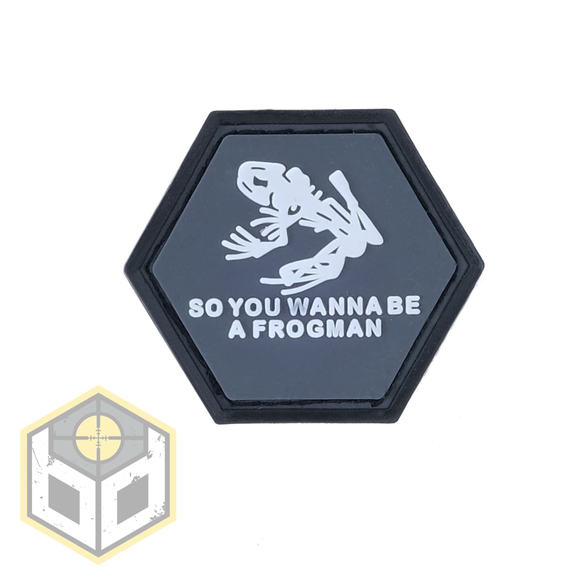 Navy Seals Frogman Special Warfare Ballistic Hex Patch BH00026