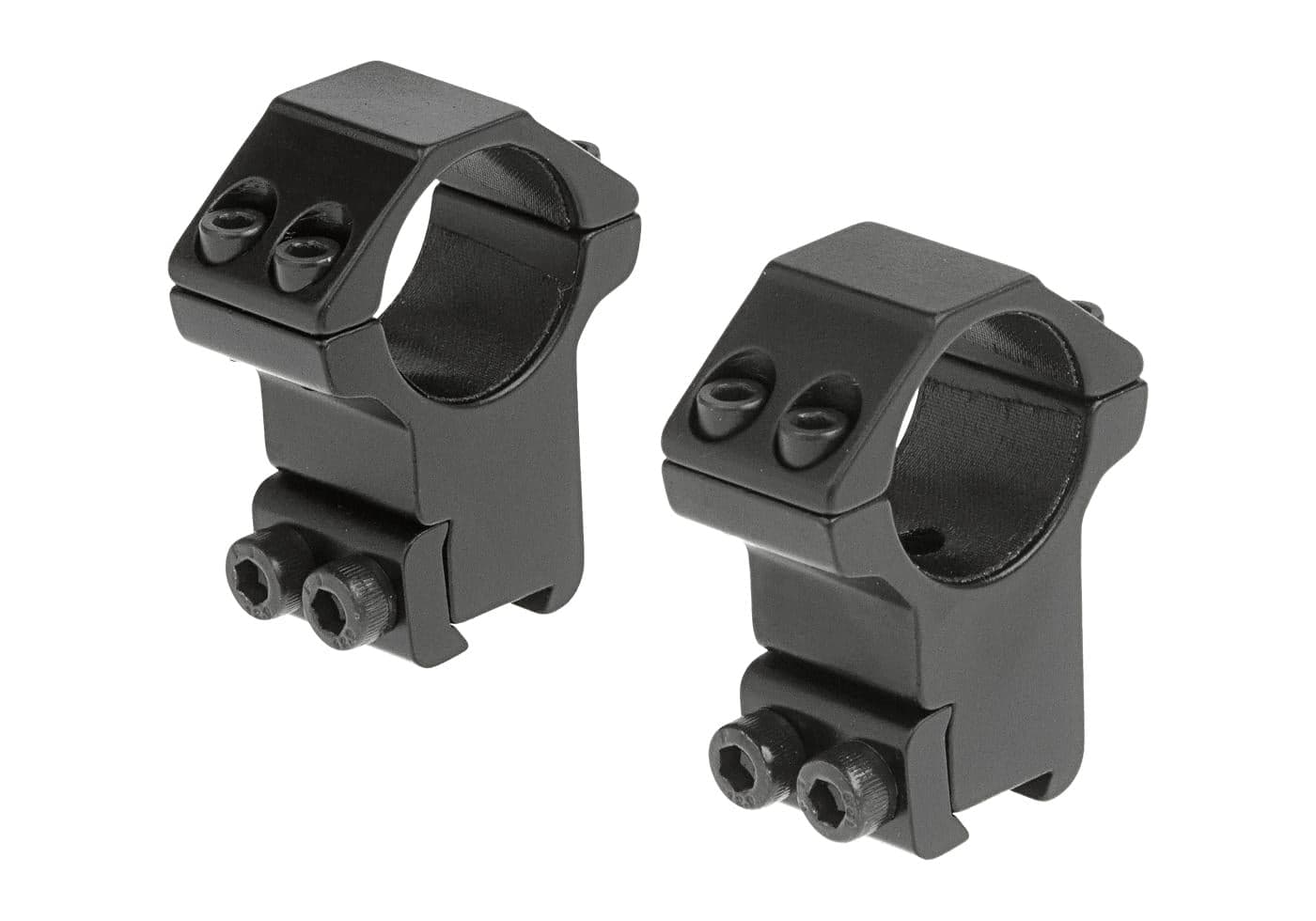 ACCUSHOT High Profile Airgun Rifle Scope Mount Rings 1 Inch