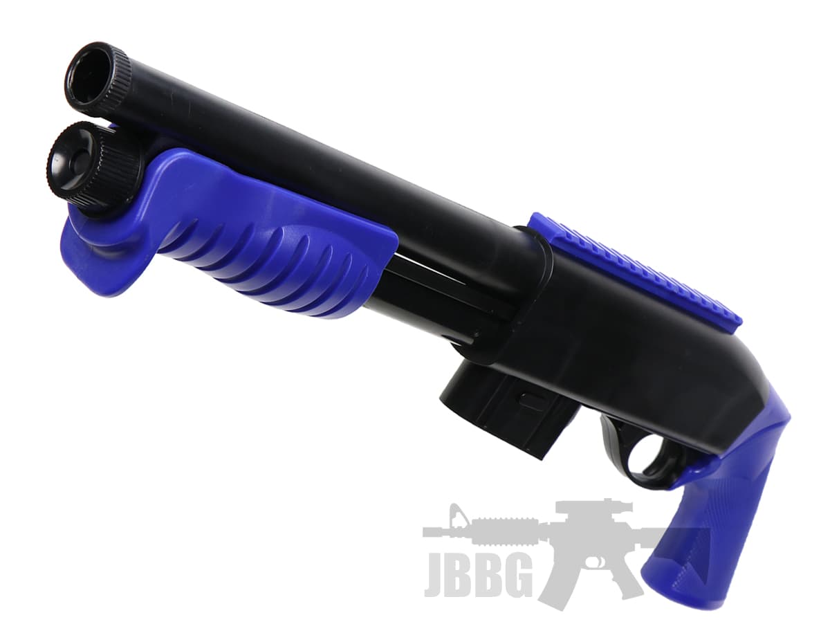 M401 Breacher Pump Action Tactical Shotgun Blue — image 2