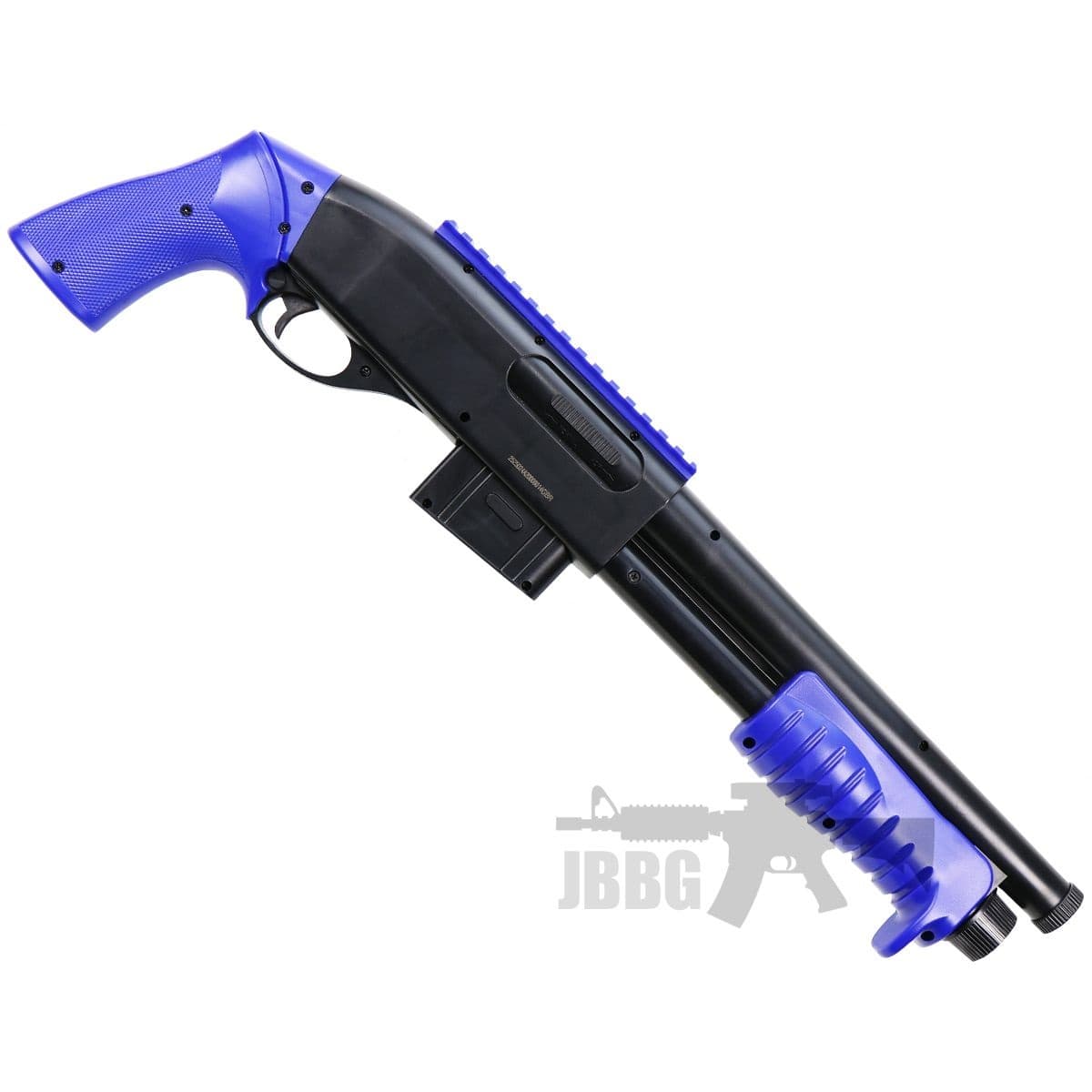 M401 Breacher Pump Action Tactical Shotgun Blue