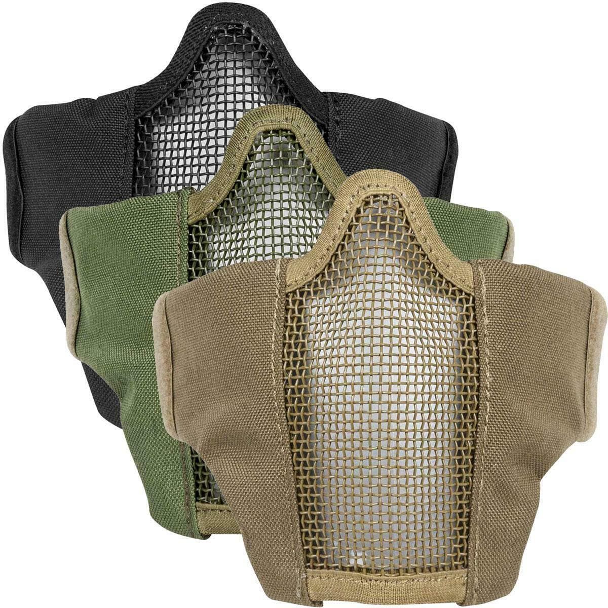 Airsoft V7 Tango Comfort Fit Fabric and Mesh Lower Face Mask