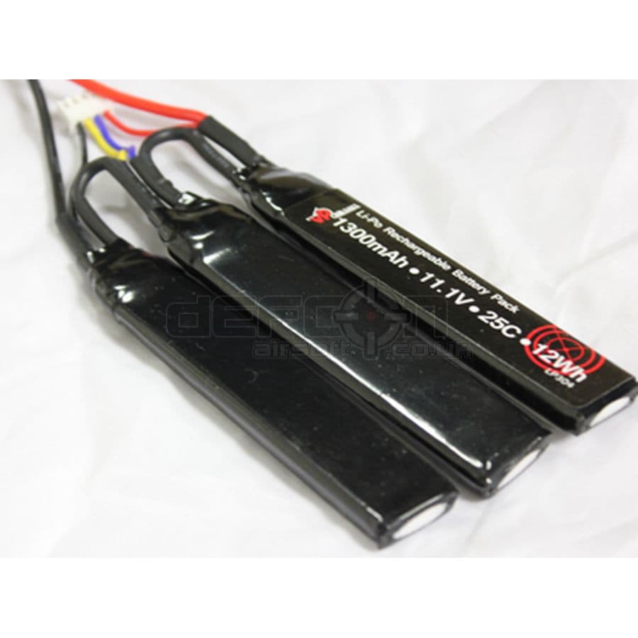 11.1V 1300mAh 25C/50C LiPO NunChuck