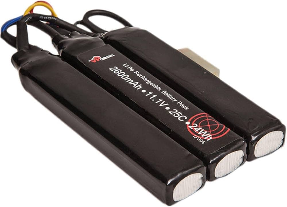 11.1V 2600mAh 25C+ LiPO Crane Stock Battery