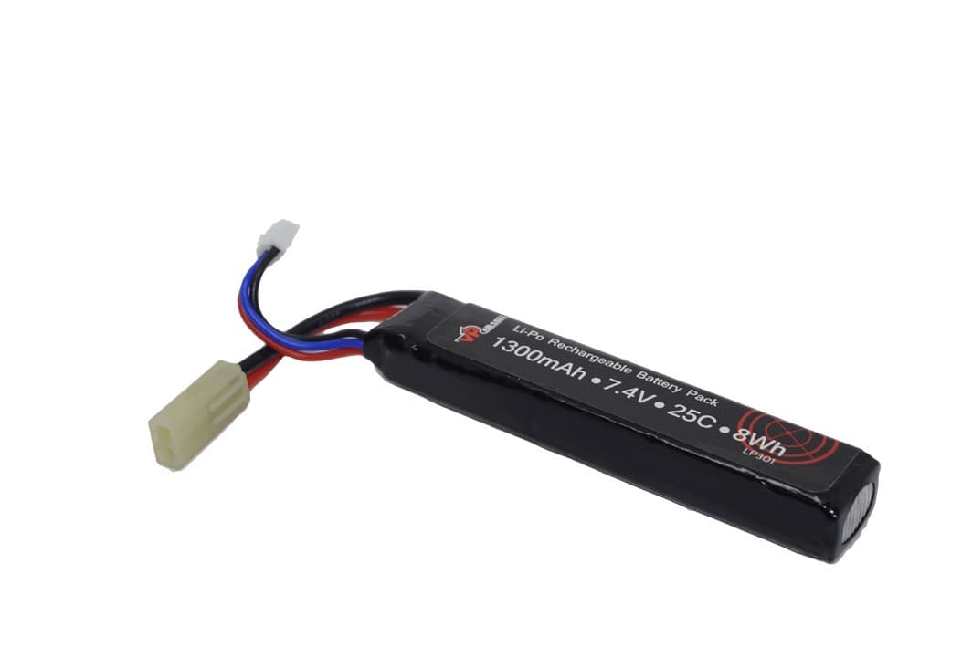 1300 mAh 7.4v 25c LiPo Stick Pack — image 2