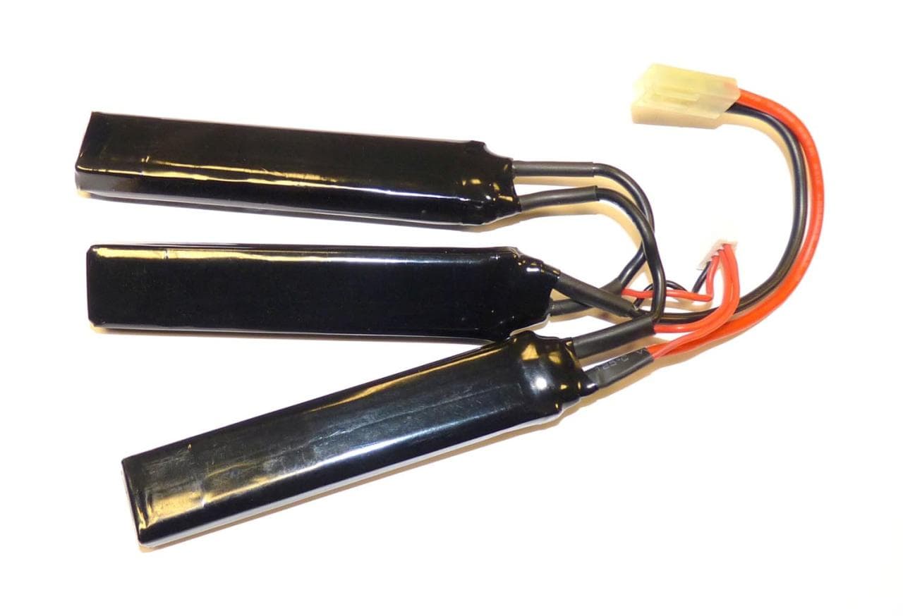 2600 mAh 11.1v 25c Nunchuck LiPo Battery Pack
