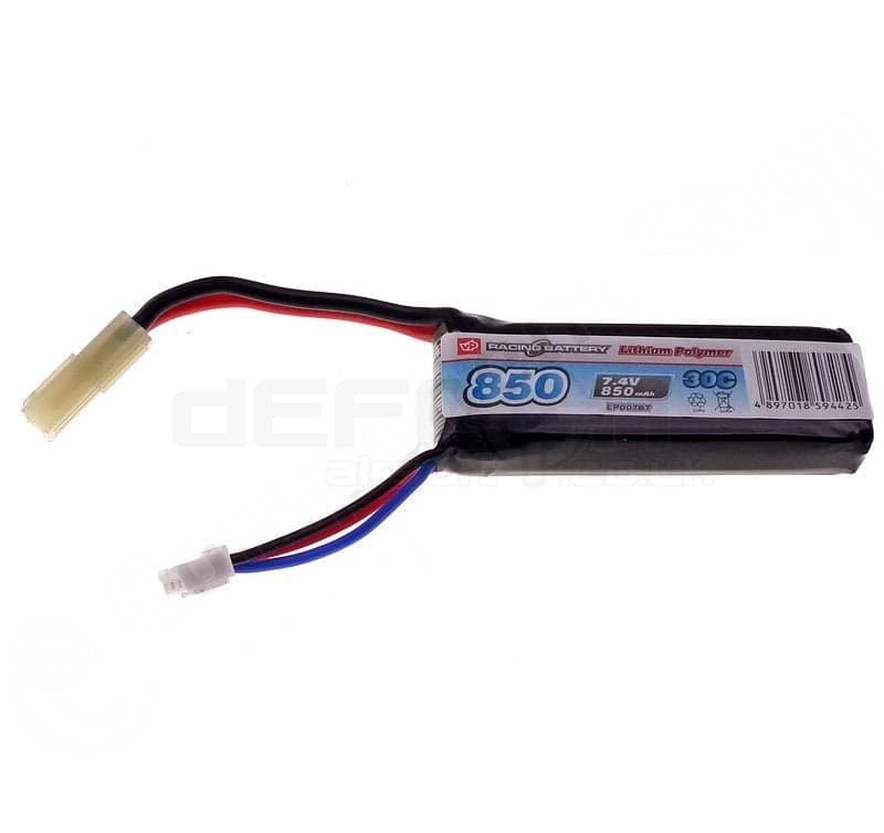 7.4V 850mAh 30C Lipo Battery