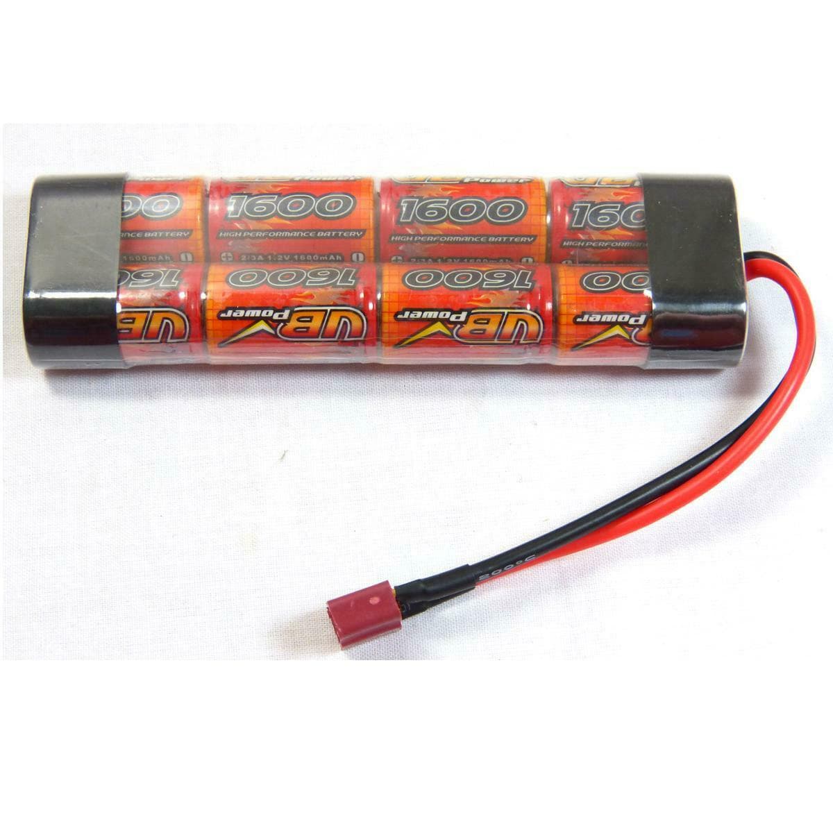 Airsoft AEG Rifle Standard Block Battery 9.6V 1600 mAh Deans