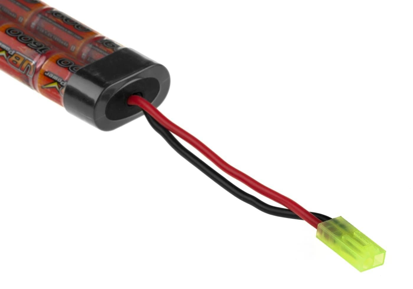NiMh 9.6v 1600mAh Mini Taymia Block Battery — image 3