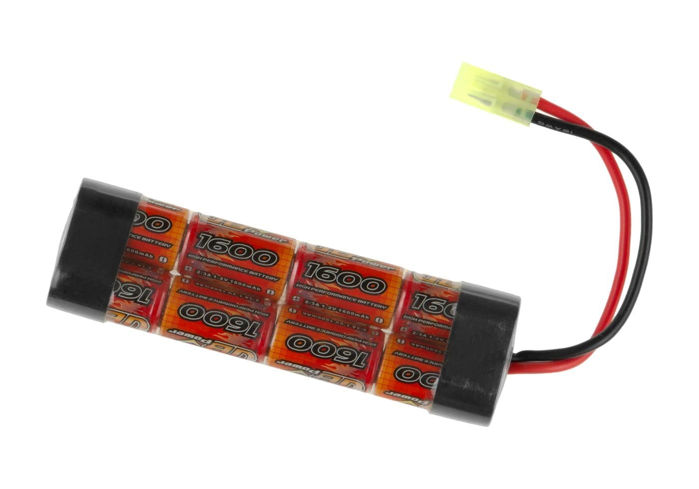 NiMh 9.6v 1600mAh Mini Taymia Block Battery