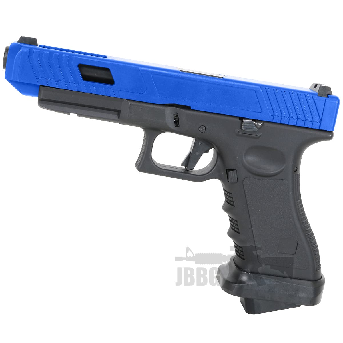 Sportline Gas Blowback Polymer Airsoft Pistol Blue