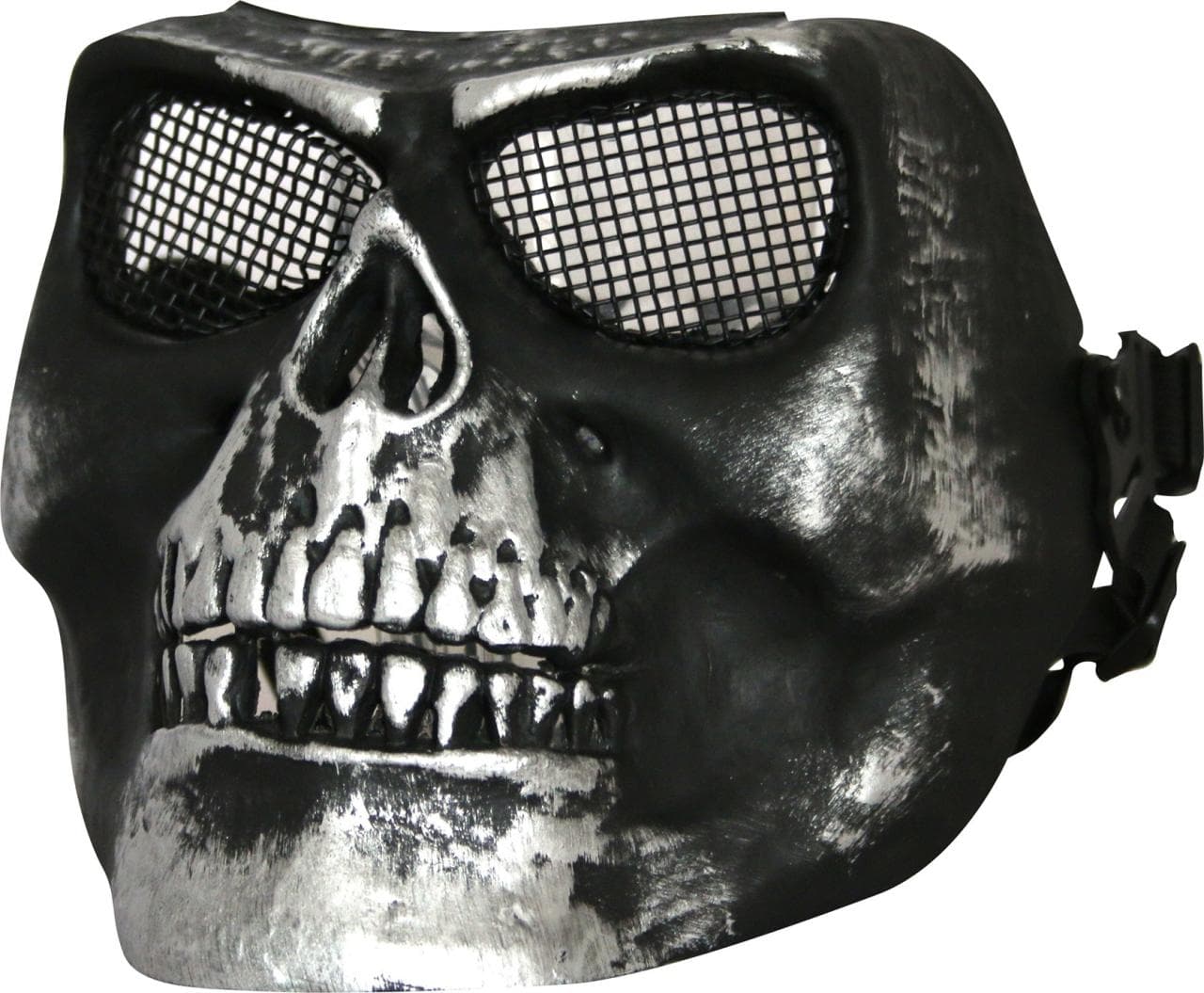 Hard Shell Mesh Airsoft Skull Mask — image 3