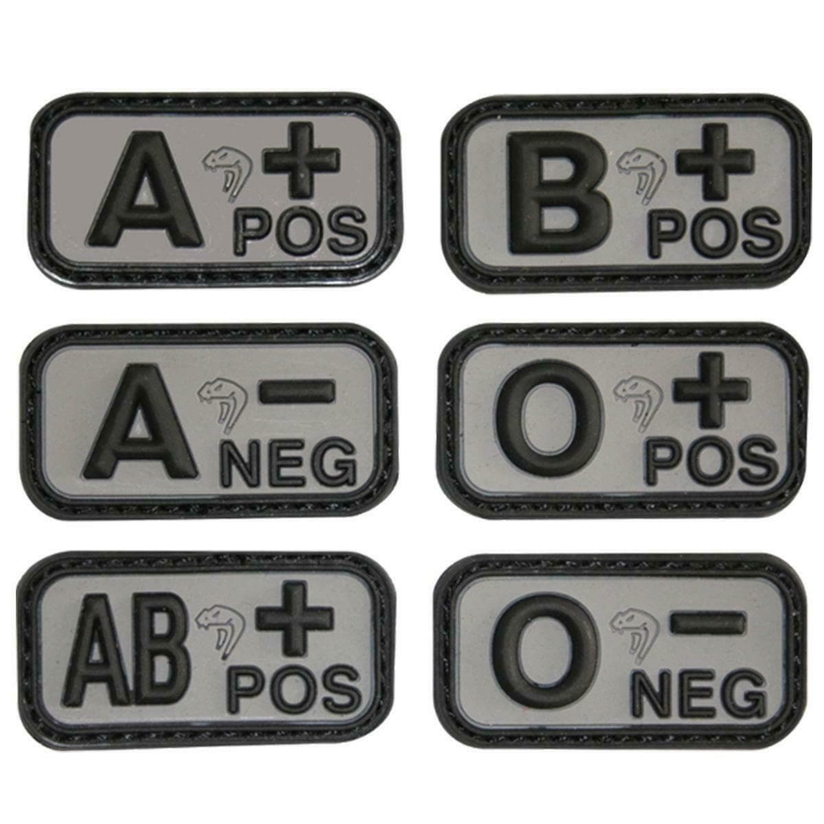 Rubber Blood Group Patch