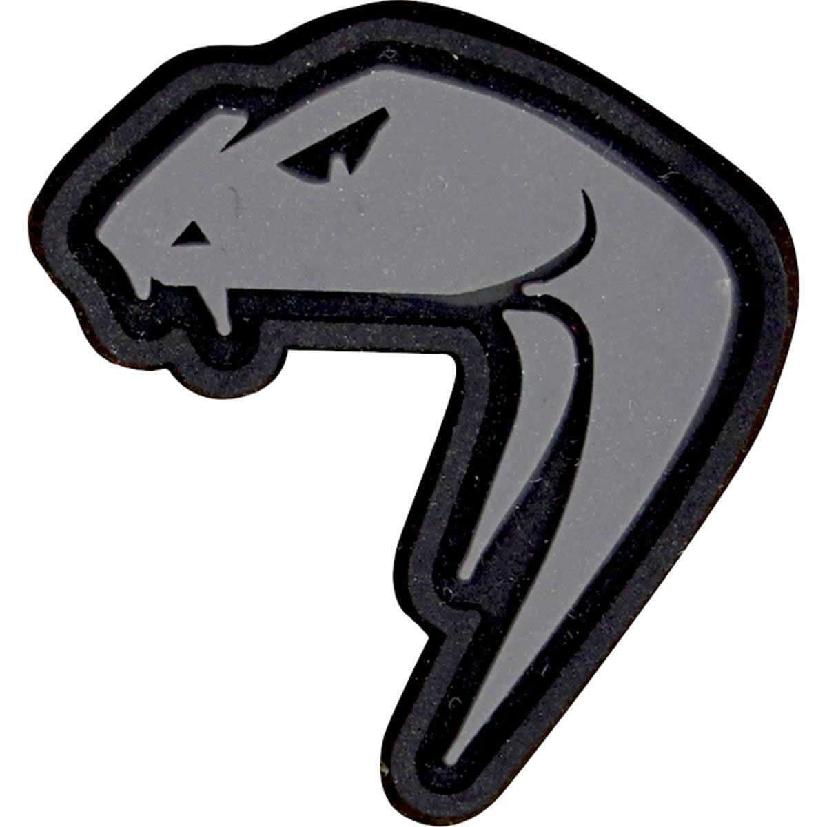 Rubber Logo Patch – Venom Titanium