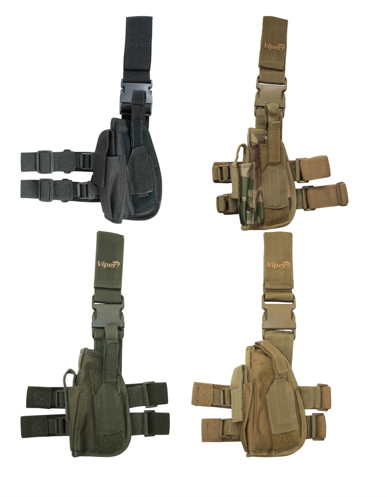 Left leg holster