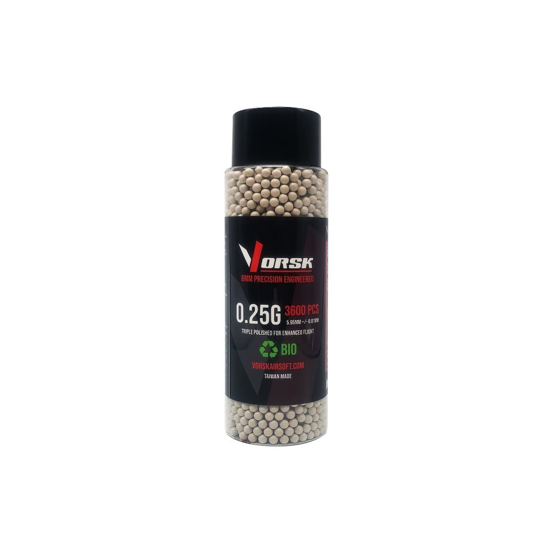 6mm Bio BB 0.25G 3600rd Bottle