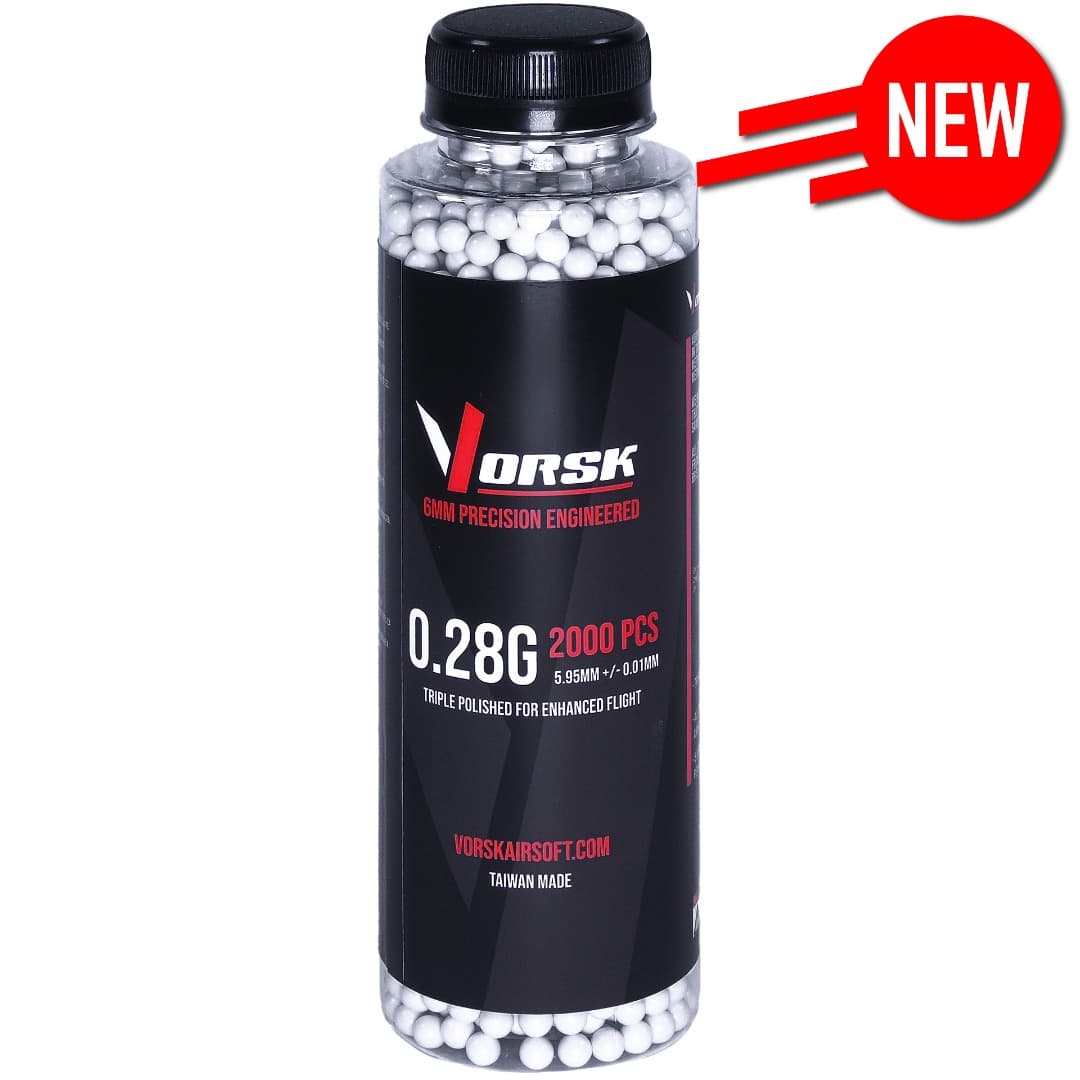 6mm Precision Airsoft BBs (2000R) (0.28g)