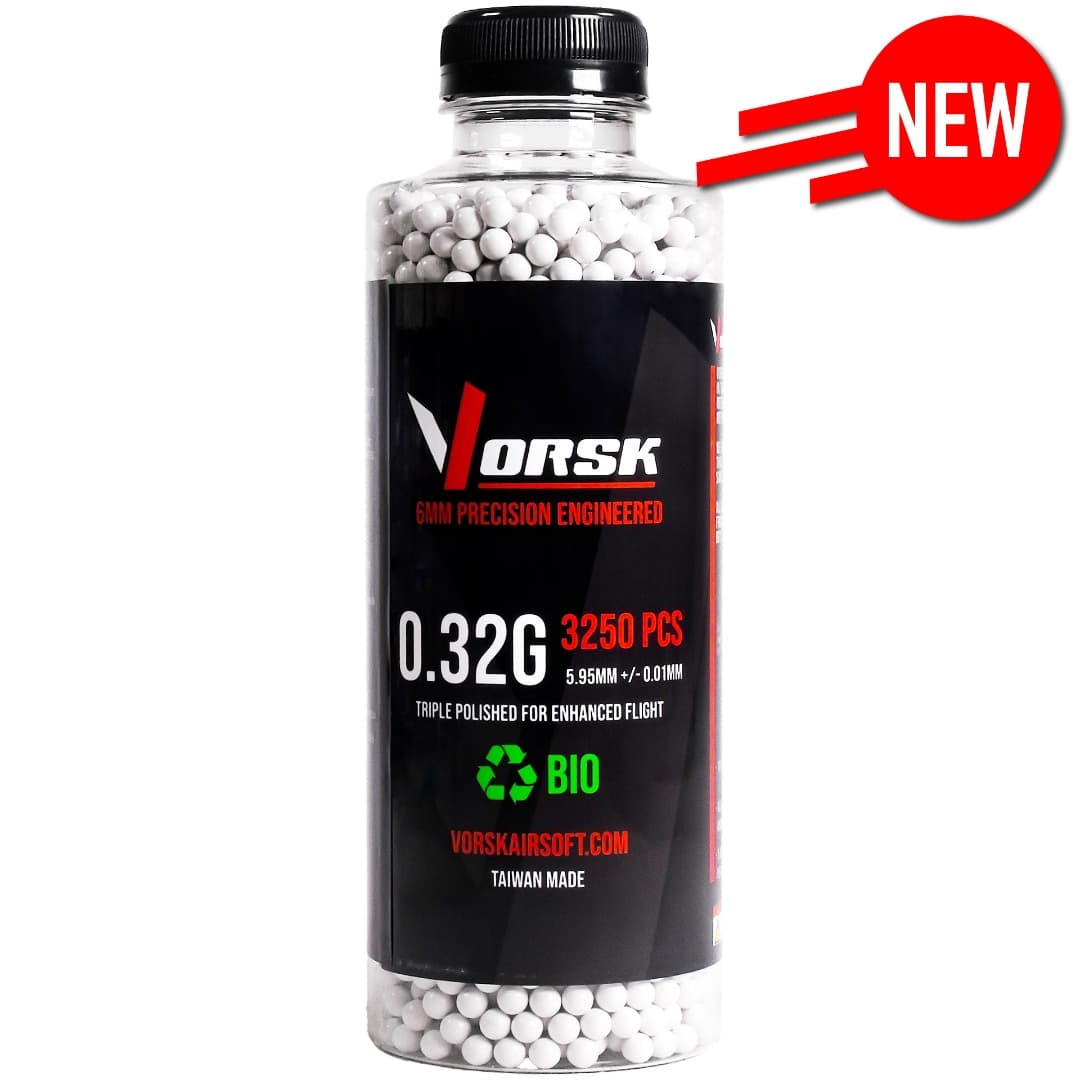 6mm Precision Airsoft BBs (3250R) (0.32g) Standard