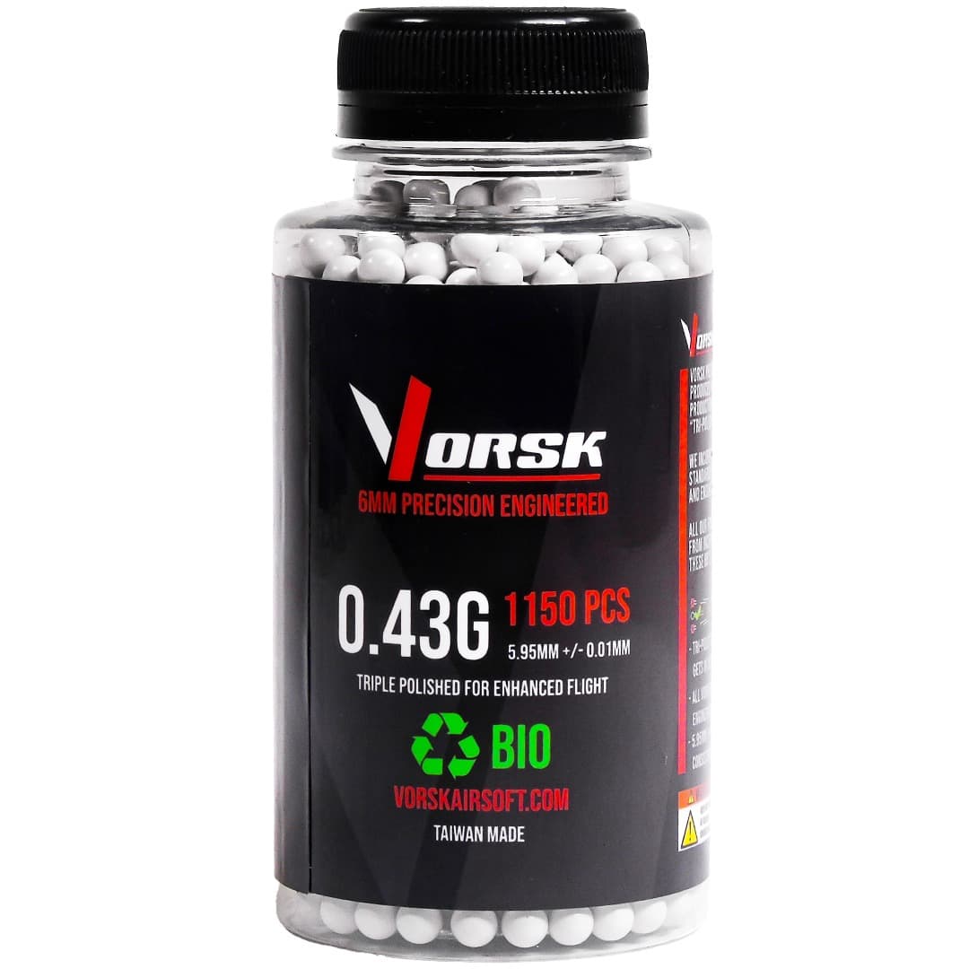 6mm Precision Bio Airsoft BBs (1150R) 0.43g — image 2