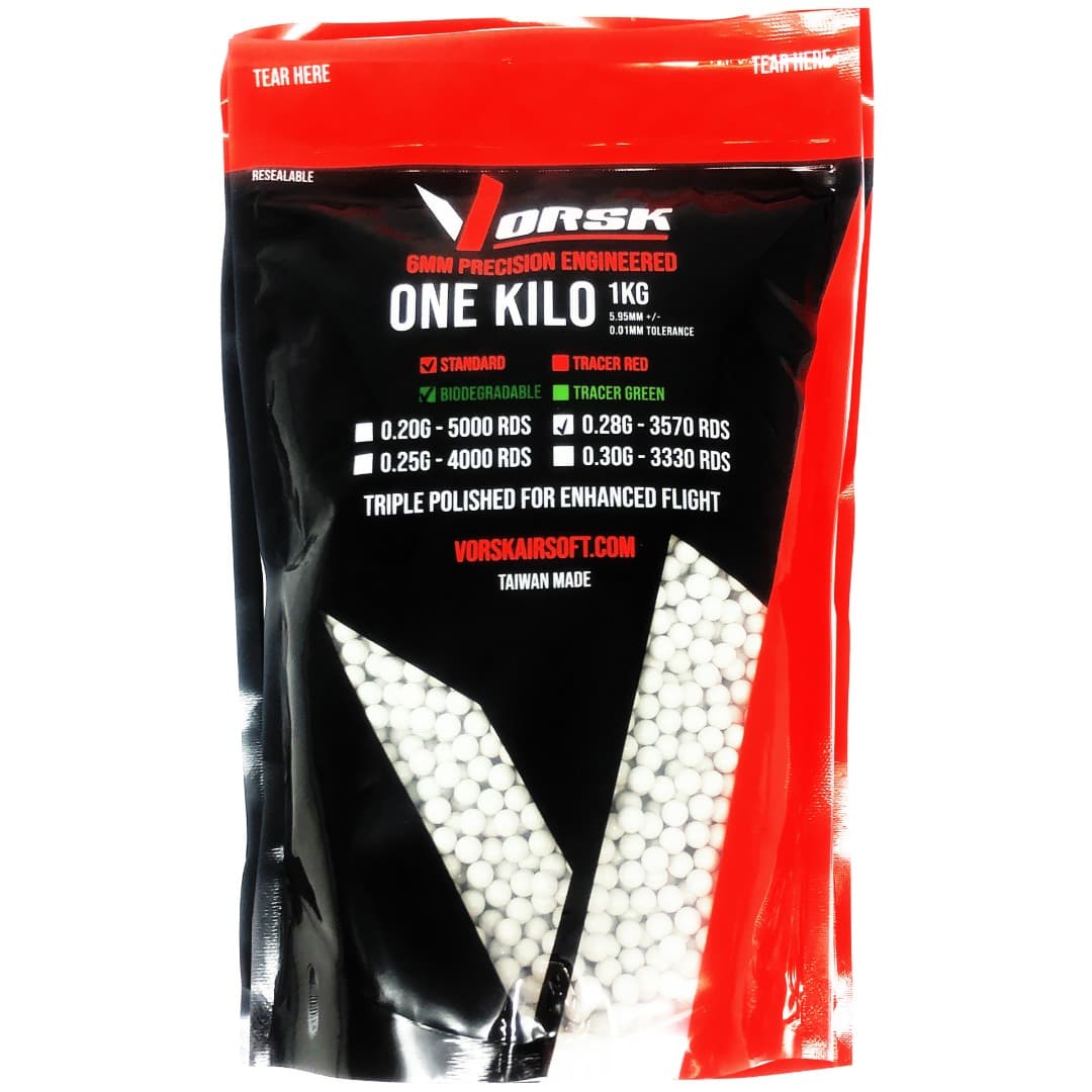 6mm Precision Bio Airsoft BBs (1KG) (0.28g) — image 2