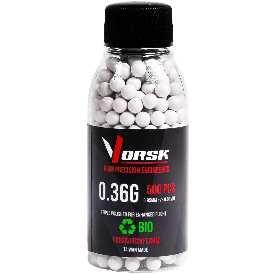 6mm Precision Bio Airsoft BBs (500R) (0.36g) — image 2