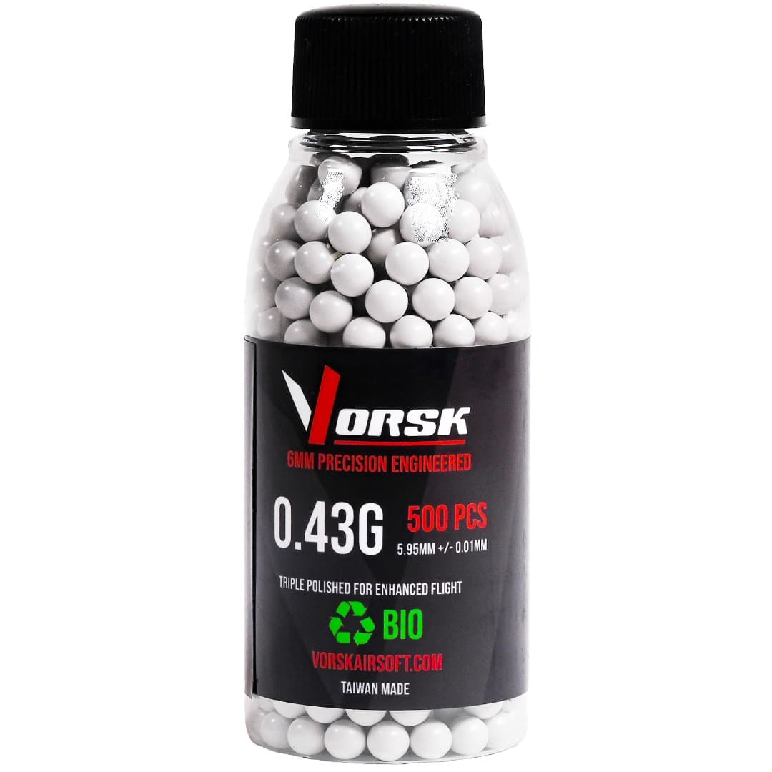 6mm Precision Bio Airsoft BBs (500R) (0.43g) — image 2