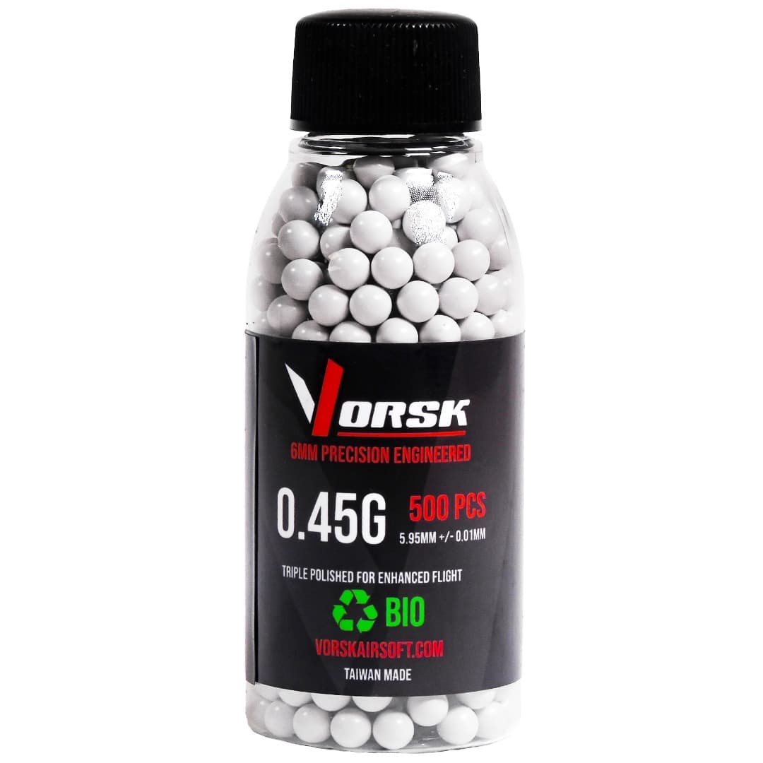 6mm Precision Bio Airsoft BBs (500R) (0.45g) — image 2