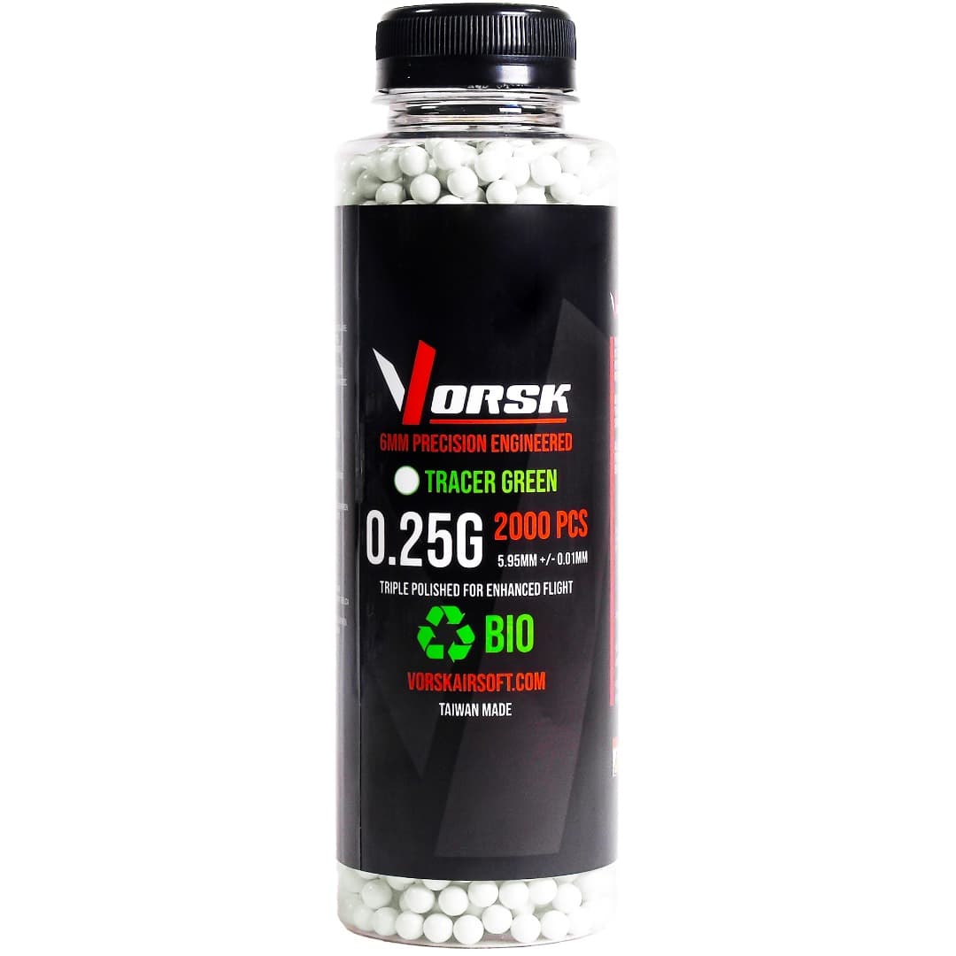 6mm Precision Bio Tracer Airsoft BBs (2000R) (0.25g) — image 2