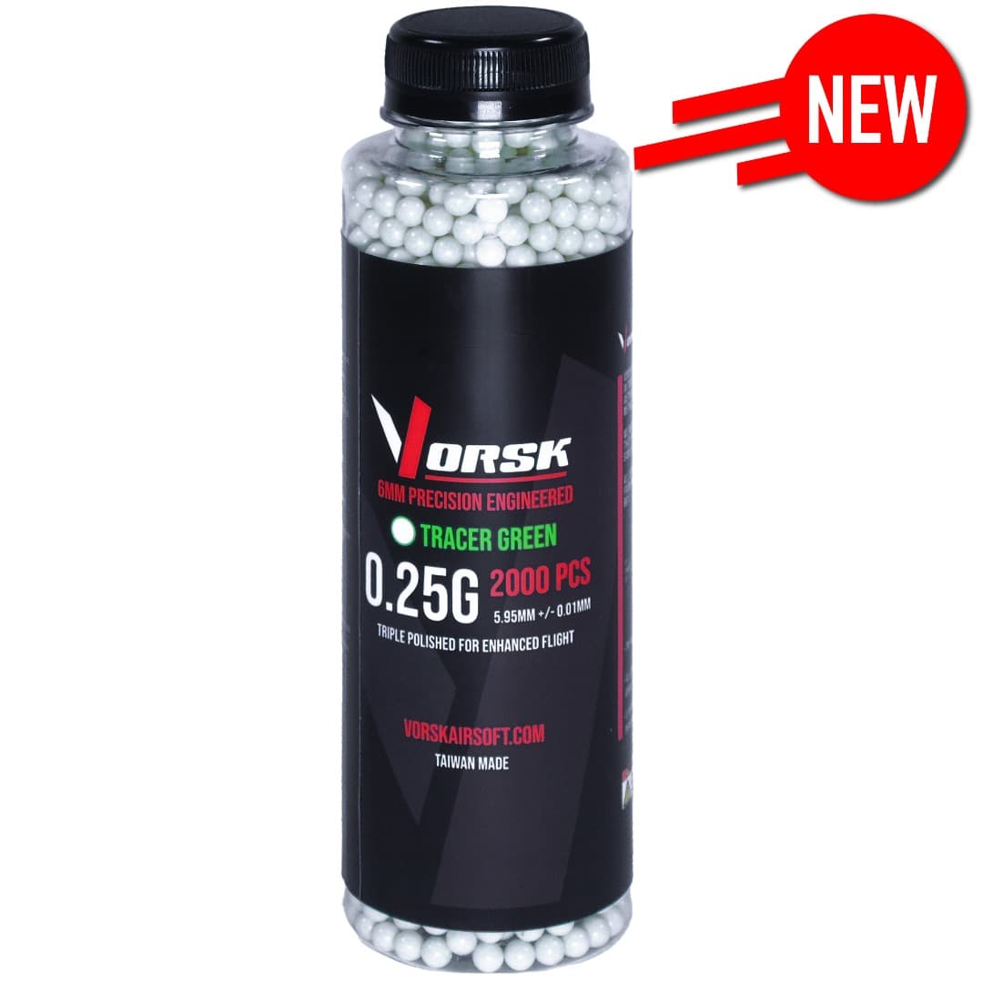 6mm Precision Tracer Airsoft BBs (2000R) (0.25g)
