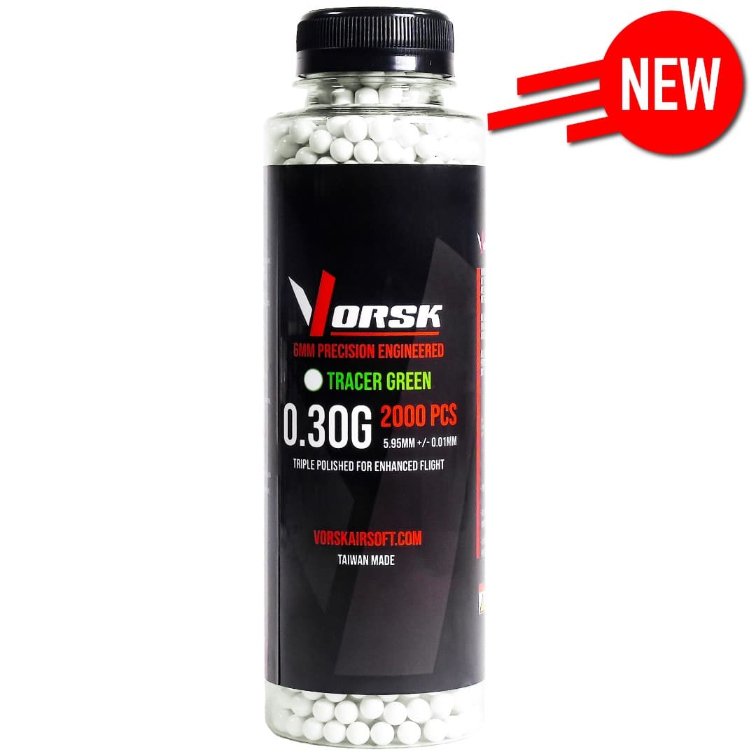 6mm Precision Tracer Airsoft BBs (2000R) (0.30g)
