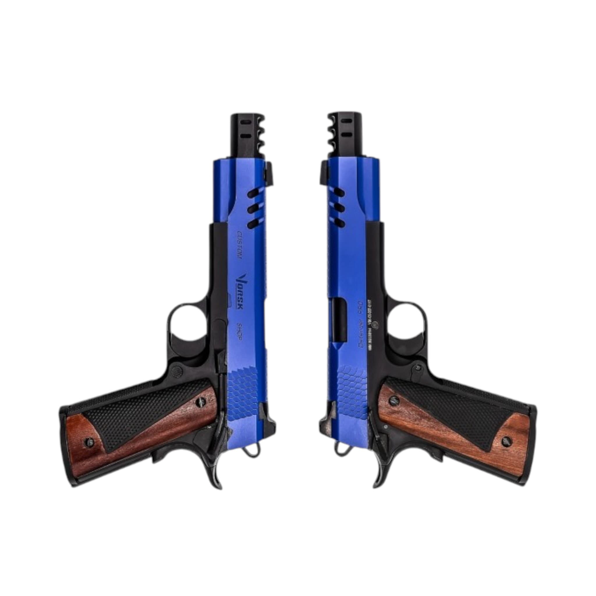 CS Defender Pro GBB Double Pack GBB Pistol (Dual Tone) (Blue)