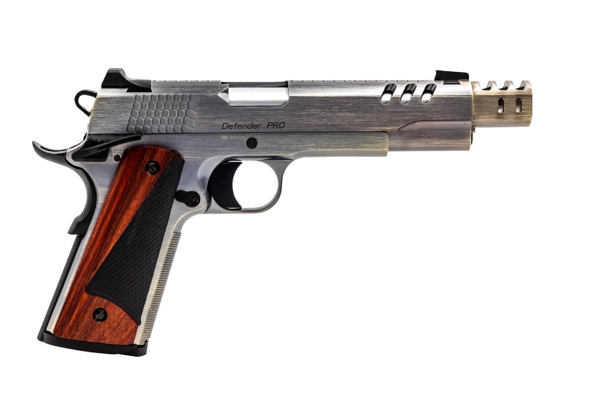 CS Defender Pro GBB Pistol (Brushed Alu) (Silver Barrel) — image 3